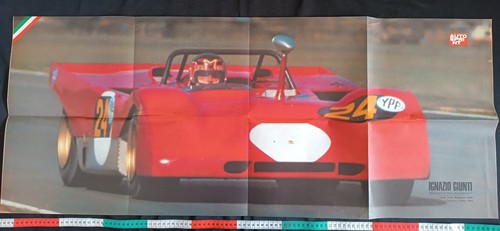 Poster autosprint 1968 auto - poster,