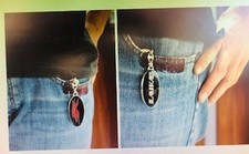 PORTACHIAVI ORIGINALE LAIKA ROSSO E NERO