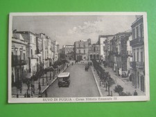 PUGLIA : RUVO DI PUGLIA (BA) CORSO VITTORIO EMANUELE III  VIAGGIATA ANNI 20'