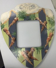 Cornice carota vintage dipinta