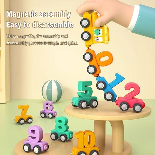 Magnet number train set - train,