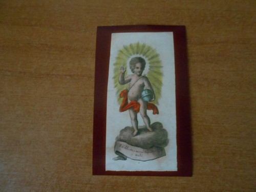Figurina santini natale - figurina,