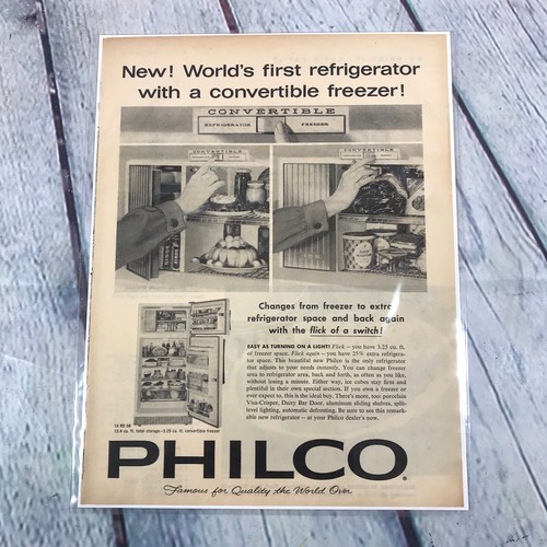 1960 philco frigorifero - philco,