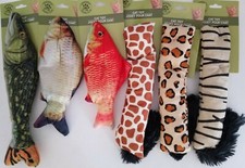 Plush Kitten Cat Toys Fish and