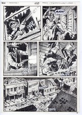 MAURIZIO DOTTI - TAVOLA ORIGINALE TEX - 'GHOST TOWN'