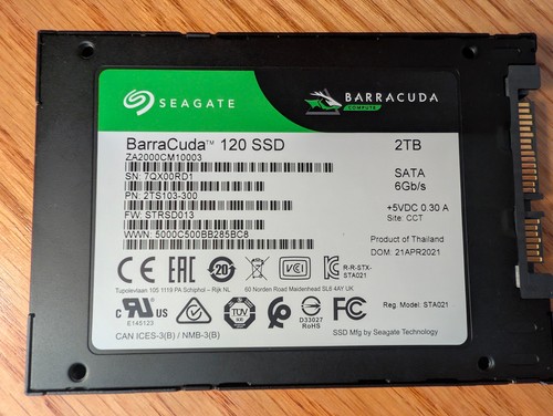 Ssd seagate barracuda - seagate,