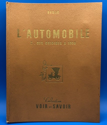 Tintin automobile des - tintin, 1