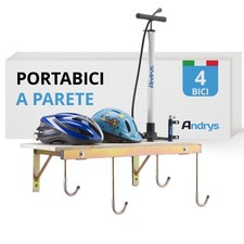Andrys Porta Bici Muro 4 Posti
