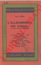4-3632 - L'allevamento dei conigli. Con una appendice su l'allevamento delle ca