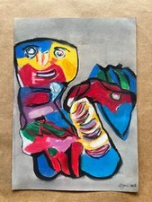 Disegno Karel Appel su carta
