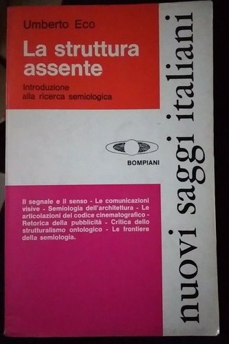 Umberto eco struttura - umberto, la