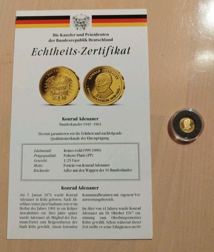 Moneta oro konrad - d'oro,