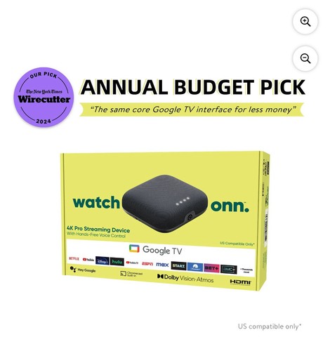 Onn pro google tv - 4k,