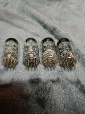 Four Mullard ECC83 Double