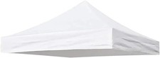 Telo Di Ricambio Impermeabile per Gazebo 3 X 3 M - Tetto Bianco
