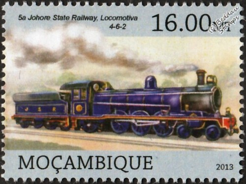 Timbro locomotiva treno - , a