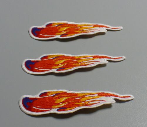 Patch toppa fiamma di fuoco - -,