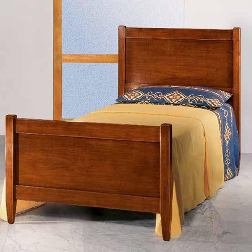 Letto singolo spillo legno - singolo,