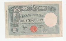 Italy 50 Lire 11 Agosto 1943