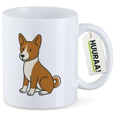 Tazza caffè Basenji fumetto