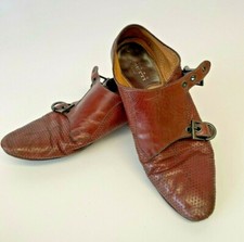 Silvano Sassetti Scarpa Doppia Fibbia size 40,5 - Made In Italy - listino 350,00