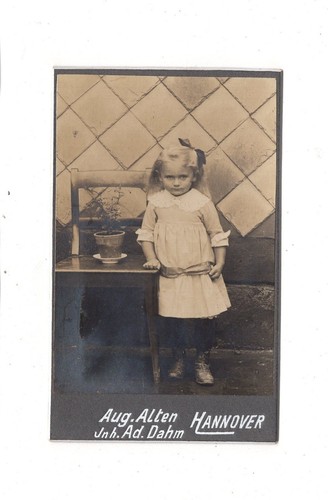 Foto cdv carina bambina - cdv,