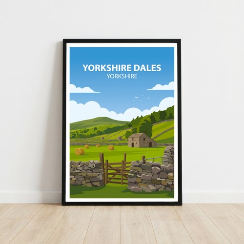 Poster viaggio yorkshire - poster,