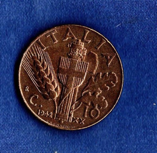 Italia 1942 centesimi - 1942, 10