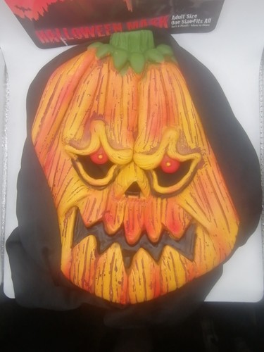 Maschera latex zucca con - maschera,