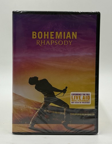 Bohemian rhapsody dvd new - rhapsody,