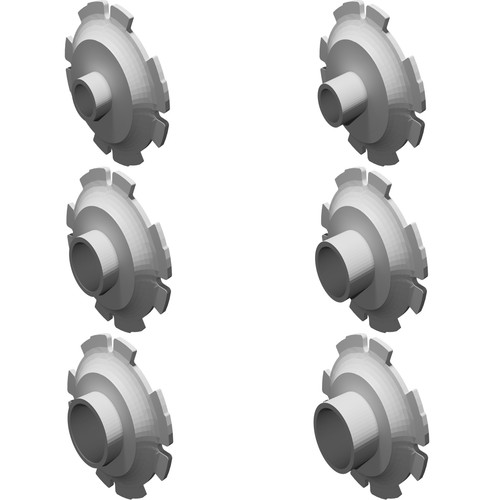 Set boccole guida fresatrice - set,