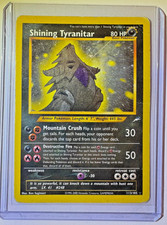 Shining Tyranitar 113/105 I Ulra Rara I Shining Holo I Pokémon I ENG