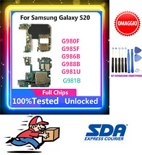 Scheda madre Mainboard Samsung Galaxy S20 128Gb SM-G980f/DS 6 MESI DI GARANZIA
