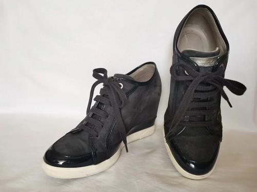 Scarpe samsonite blu con zeppa - scarpe,