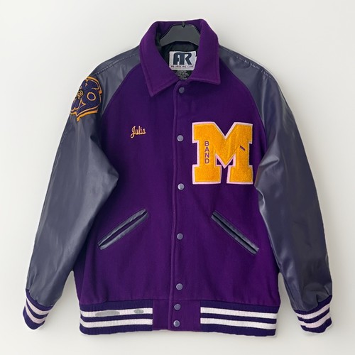 Giacca vintage varsity viola - vintage,