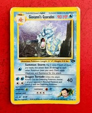 Lotto Carte Pokemon Giovanni’s Gyarados 5/132 Holo Gym Challenge Eng Ultra Raro
