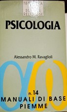 Libro Psicologia - Alessandro M. Raglioli - Manuali di base - Piemme