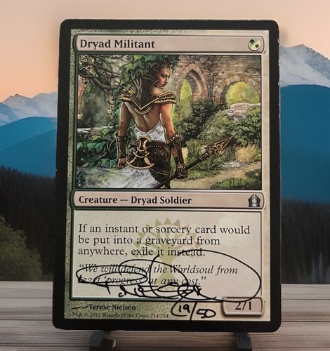 Dryad militant artist proof - **dryad,