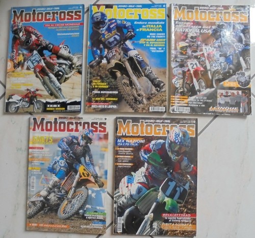 Lotto riviste motocross - -,