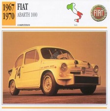1967-1970 FIAT ABARTH 1000