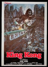 KING KONG poster italiano De Laurentiis Guillermin Jessica Lange Jeff Bridges D30