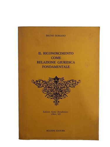 Bruno romano riconoscimento - -,