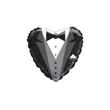 Palloncino Abito Sposo cuore