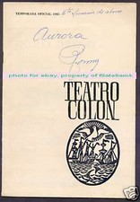 Programma Colon Teatro Opera