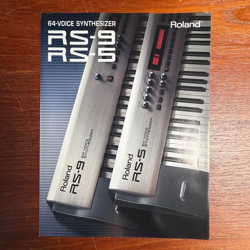 Vintage original roland - rs-9, &