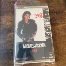 Michael Jackson BAD Cassetta