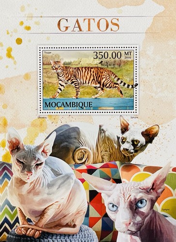 Foglio francobolli gatti - foglio,
