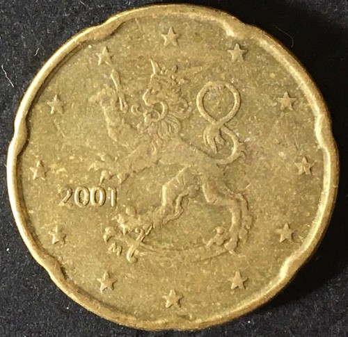 Moneta centesimi 2001 - moneta,