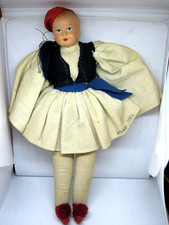 ANTICA BAMBOLA IN PANNO -