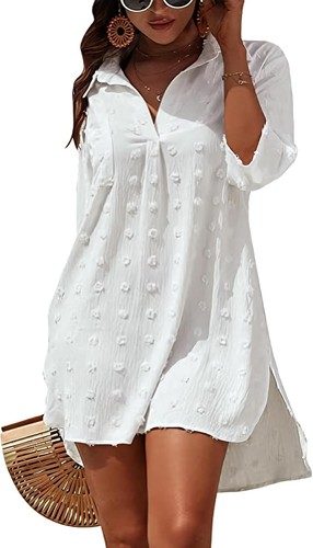 Abito spiaggia donna - spiaggia, scollo